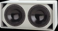 Martin Audio AQ210 компактный сабвуфер, 2x10- , 600Вт AES, 2400Вт пик Цвет светло-серый