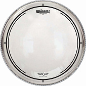 Williams W2-7MIL-14 Double Ply Clear Oil Target Series 14' - 7-MIL двухслойный пластик 14" для тома и малого барабана прозрачный