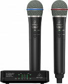 Behringer ULM302MIC радиосистема вокальная 2.4 ГГц, с ручными передатчиками и стационарным приёмником