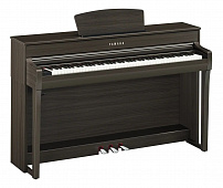 Yamaha CLP-735DW цифровое пианино, 88 клавиш, клавиатура GT-S/256 полифония/38 тембров/2х30вт/USB, цвет-тёмный орех