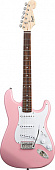 Fender SQUIER BULLET STRATOCASTER RW PINK электрогитара, цвет - розовый
