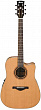 Ibanez AW250ECE-LG электроакустическая гитара дредноут с вырезом