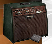 Crate CA125DG(W, U) комбо для акуст. гитары 120Вт., 2x8'', 3 канала(2 x инструм+микроф.), проц эффекто