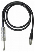 Shure WA302 микрофонный кабель (1/4 JACK-TQG) для подключения инструментов к радиосистеме