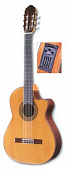 Almires A66CEQ электроакустическая классическая гитара,