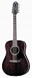 Crafter MD-70-12EQ/TBK 12 струнная гитара с подключением, с фирменным чехлом в комплекте