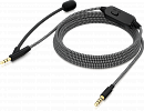Behringer BC12 кабель для наушников с микрофоном на штанге и выключателем, 3.5 TRS/3.5 TRRS, длина 2 м