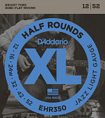 D'Addario EHR-350 струны для электрогитары, 12-52
