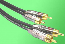 AVCLINK Cable-900/0.5 black кабель аудио 2xRCA - 2xRCA 0.5 м. (C121, ACPL)