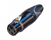 Neutrik NC3FXX-HA-Bag  кабельный разъем XLR "мама", обжимные контакты, чернёный корпус