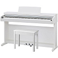 Kawai KDP120 W + Bench  цифровое пианино с банкеткой, 88 клавиш, механика RHC II, 192 полифония, 15 тембров