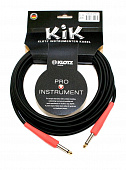 Klotz KIKC6.0PP3 инструментальный кабель, чёрный, длина 6 метров
