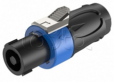 Roxtone RS4F-N-BU разъем кабельный speakon "мама", цвет черно-синий