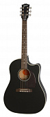 Gibson 2018 45 Cutaway EB Ebony гитара электроакустическая, цвет черный