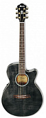 Ibanez AEG20E Transparent Gray гитара электроакустическая, цвет серый