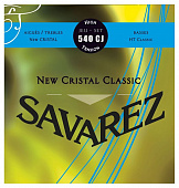 Savarez 540CJ New Cristal Classic Blue high tension струны для классической гитары нейлон