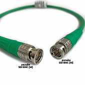 GS-Pro 12G SDI BNC-BNC (mob) (green) 0.2 метра мобильный/сценический кабель (зелёный)