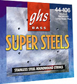 GHS M5200 Supersteel набор струн для басгитары, 045-105