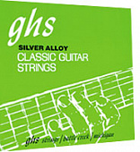 GHS 2000 набор струн для классической гитары, черный нейлон / бронза