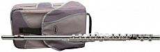 Stagg 77-FFL C флейта open hole, в линию, серебряный лак, сумка, набор для ухода, трость