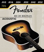 Fender 70-12L струны для 12-струнной гитары 10-48