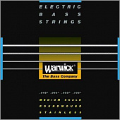 Warwick 40301 M 5B  Black Label 5 Set M Low B  струны для бас гитары 045/135''