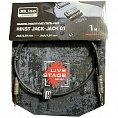 Xline Cables RINST Jack-JACK 01 кабель инструментальный 2xJack 6,35mm mono длина 1м