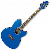 Ibanez TCY10EDX Metallic Blue электроакустическая гитара, цвет голубой.