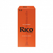 Rico RCA2530  трости для кларнета Bb, 25 шт. В пачке