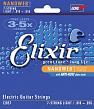 Elixir 12057 Nanoweb 7-string light струны для 7-ми струнной электрогитары