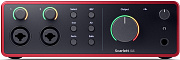 Focusrite Scarlett 4i4 4th Gen аудио интерфейс USB, 4 входа/4 выхода