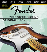 Fender 150L струны для электрогитары 09-42