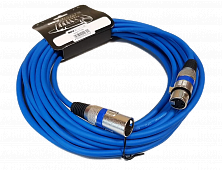 Invotone ACM1110B микрофонный кабель, 10 метров, синий