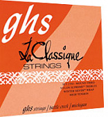 GHS Strings 2370 La Classiqe набор струн для классической гитары, нейлон /серебро, 29-43