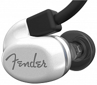 Fender CXA1 IE Mic/3-Button White внутриканальные наушники с гарнитурой, цвет белый