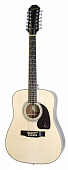 Epiphone DR-212 Natural CH HDWE акустическая гитара