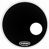 Evans BD24RONX пластик для бас барабана 24" резонансный с черным покрытием