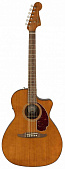 Fender Newporter Player электроакустическая гитара, цвет натуральный