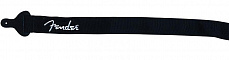 Fender Black Strap/White Logo ремень для гитары черно-белый