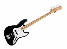 Fender Standard Jazz Bass MN Black Tint басгитара, цвет - чёрный