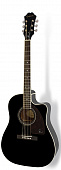 Epiphone AJ-220SCE Ebony акустическая гитара с предусилителем Shadow Performer Tuner™ и звукоснимателем NanoFlex™