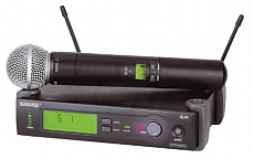 Shure SLX24/58 профессиональная вокальная радиосистема с капсюлем SM58