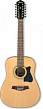 Ibanez V7212E NATURAL акустическая гитара