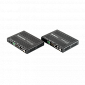 AVCLINK HDBT-01 комплект передатчик и приемник HDMI по витой паре с HDBaseT. Вход/Выход передатчика: 1 х HDMI/1 х RJ45. Вход/Выход приемника: 1 x RJ45/1 x HDMI. Максимальное разрешение: 4096 x 2160@60Гц (4:2:0). Максимальное расстояние: 35 м (4K, CAT