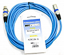Invotone ACM1106B микрофонный кабель, 6 метров, синий