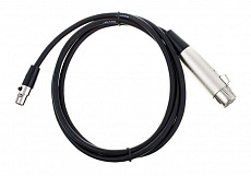 Shure WA310 микрофонный кабель (XLR-TQG) для передатчиков T1, LX1, SLX1, UC1, U1