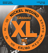 D'Addario ESXL-160 струны для бас-гитары 50-105