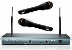 JTS US-882D Pro/MH-910x2 радиосистема вокальная: UHF-ресивер, два UHF- передатчика ручных