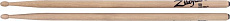 Zildjian 5B барабанные палочки с деревянным наконечником, орех