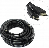 Wize C-HM-HM-10M кабель HDMI , 10 м, v.2.0, 19M/19M, позол.разъемы, экран, черный, пакет